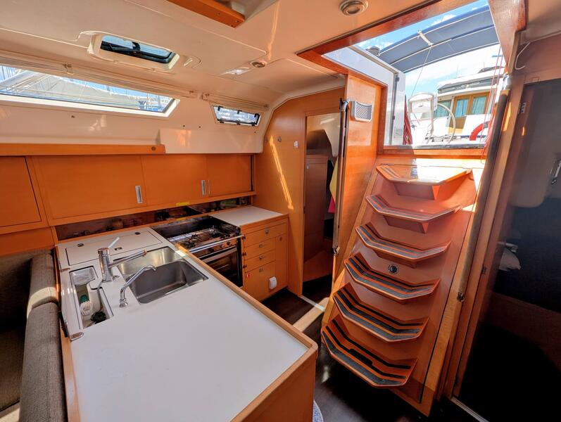 Cocina del Elan 450 Performance